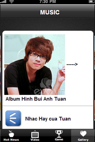Ca si Bui Anh Tuan Music & Photo screenshot 2