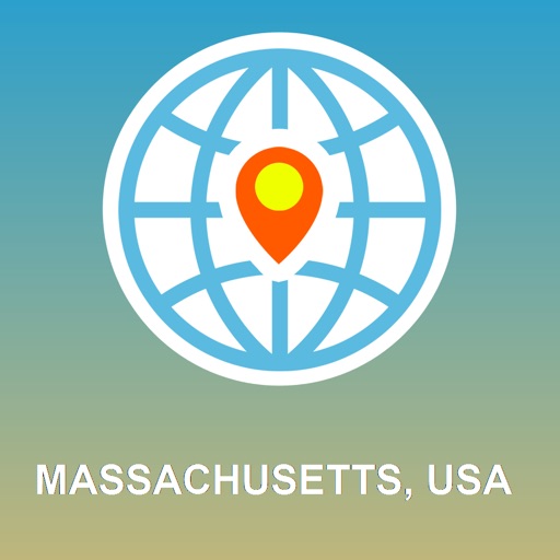 Massachusetts, USA Map - Offline Map, POI, GPS, Directions icon