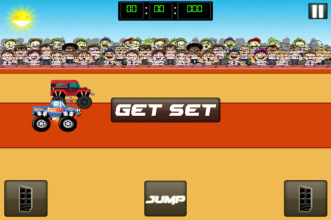 Monster Jam - Dirt Track Truck Racing Game Free screenshot 2