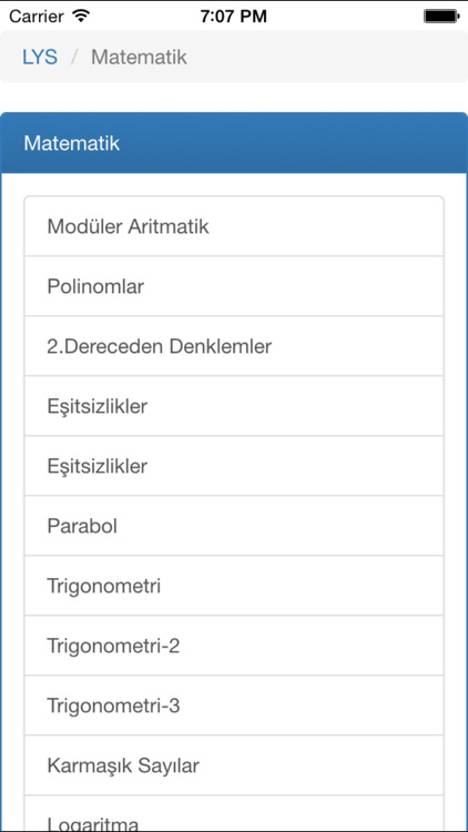 LYS Ders Notları