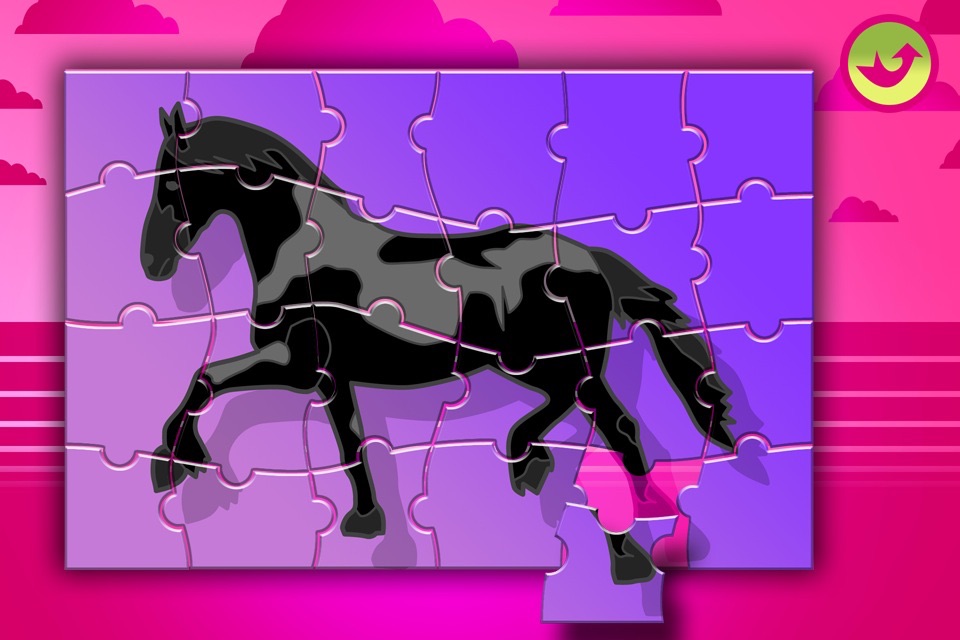 Ponies and Horses Activities for Kids: Puzzles, Drawing and other Games screenshot 2