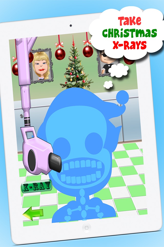Christmas Dentist Office Salon Makeover Story - Fun Free Doctor Nurse Kids Games for Boys and Girls screenshot 2