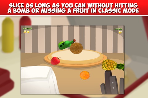 A Pizza Shop Ninja - The Best Fruit Slice and Chop 3d Game screenshot 4