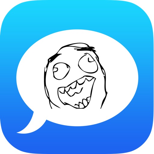 EasyRage - 850+ Popular Rage Faces for SMS