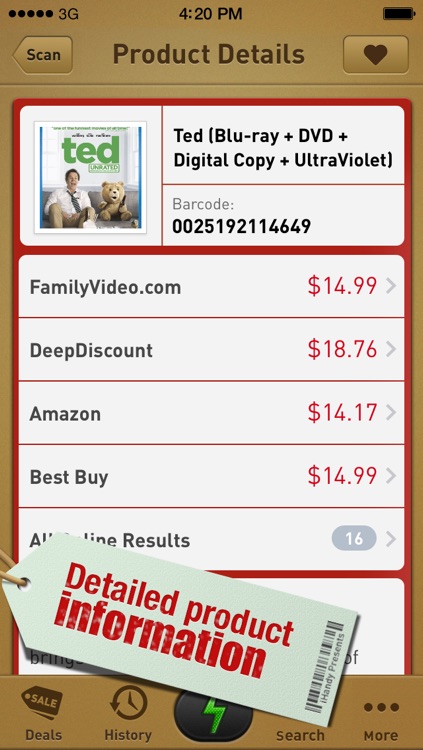 Quick Scan - Barcode Scanner & Best Shopping Companion