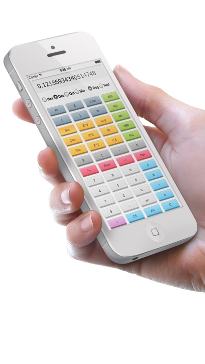 Color Scientific Calculator Pro - 3D One Screen Scientific Calculator
