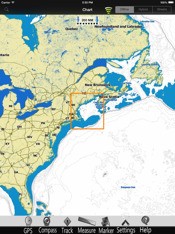 Maine GPS Nautical Charts Pro screenshot-3
