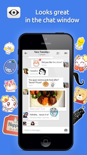 Stickers for Hangouts FREE Edition(圖3)-速報App