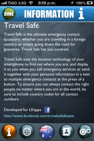 Travel Safe screenshot 2