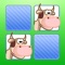 Memo Game Farm Animals for kids and toddlers