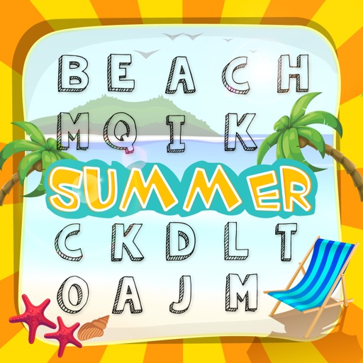 Wordsearch Vacation Happy Day Free! Games icon