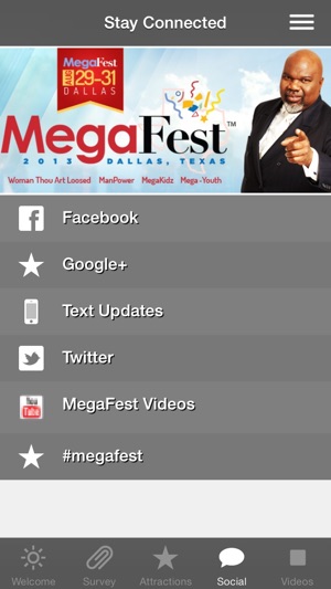 T.D. Jakes MegaFest Conference App(圖4)-速報App