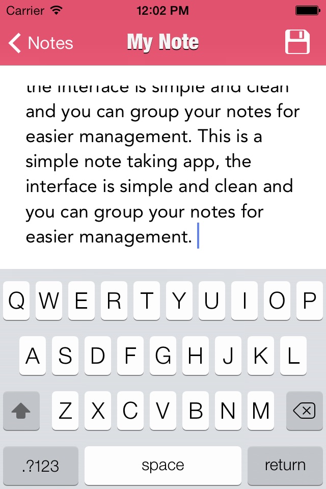 Simple Note App screenshot 3