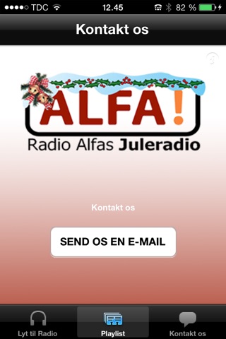 Radio Alfa Juleradio screenshot 3