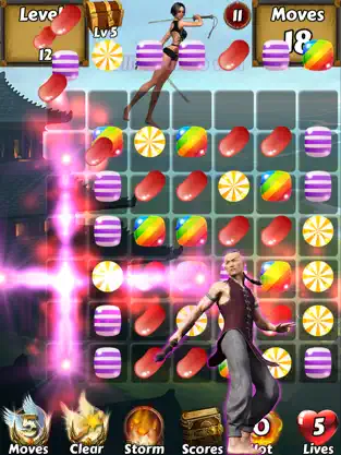 Captura 5 Kung Fu Candy Quest - Help Master Panda battle kungfu fighting warriors iphone