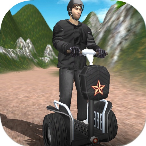 Fantastic Stand-Up Scooter Icon