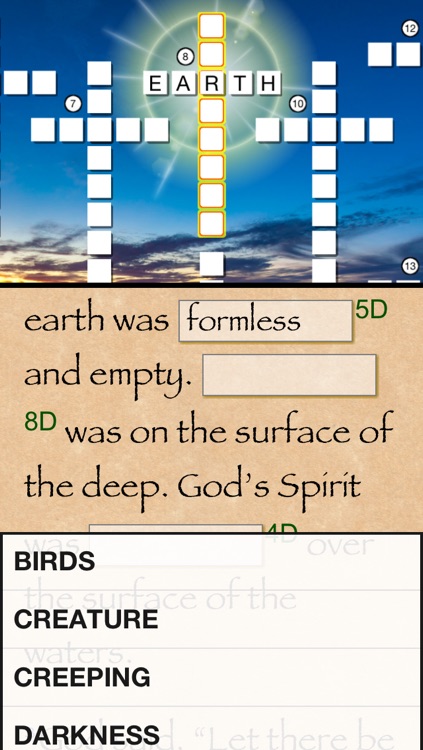 "Word Cross" Bible Study Game