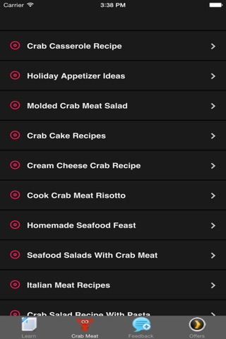 Crab Meat Recipes - Appetizer Ideas screenshot 2