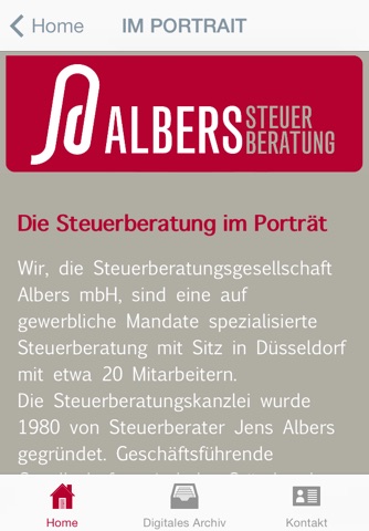 Albers Steuerberatung screenshot 4