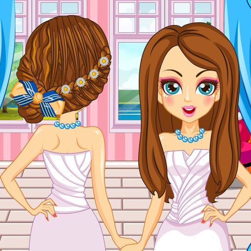 Wedding Hairstyles - colorweddinggames Icon
