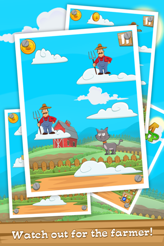 Farm Day Jump FREE - Featuring Cow, Pig, Chicken and Friends! screenshot 3