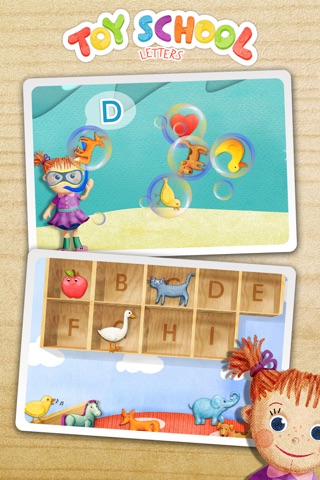 Toy School - Letters (Free Kids Educational Game) screenshot 3