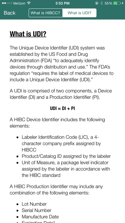 HIBCC UDI Decoder screenshot-3