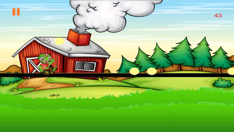 Cute Zombie Runner - Run Little Zombie Over Farm Bridge Fast! - PRO FUN