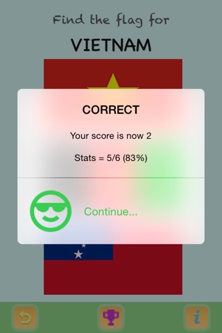 Flag It - A free educational quiz to match flags with their countries. screenshot 2