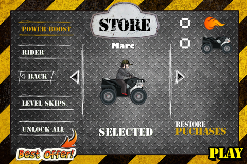 Hillbilly ATV Challenge Free - Multiplayer redneck quad racing screenshot 3