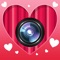 Love Pic – Lovely photo editing booth with hearts, icons, symbols & quotes