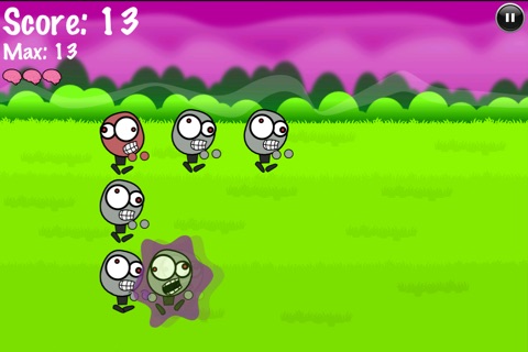 Little Zombie Smasher FREE screenshot 2