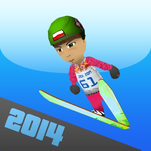 Sochi Ski Jumping 3D - Winter Sports Free Version Icon