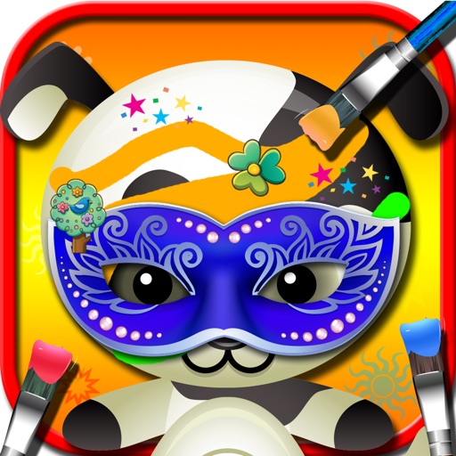 Baby pet face art – Animal beauty decor & painting free game for girls & kids icon