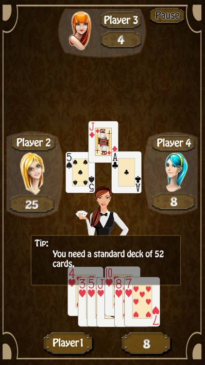 Hearts of Vegas Casino - Hearts Card Game Multiplayer (four players) screenshot-0