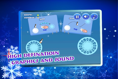 Artic Penguin Ice Hoping Adventure Free screenshot 4