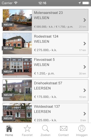Hermans Makelaardij app screenshot 2