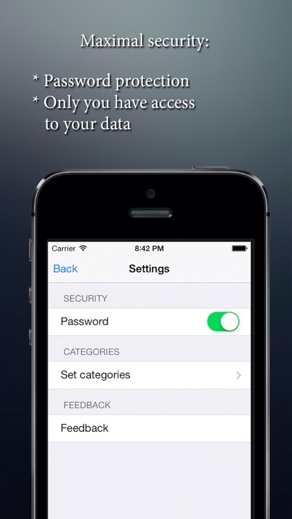 Safebook pro - save my personal data: logins, passwords, passports, etc or the best app for saving login password and all private data.