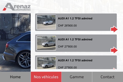 Arenaz Automobiles SA screenshot 2
