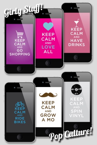 Keep Calm and Carry On Wallpapers, Themes & Backgrounds screenshot 3
