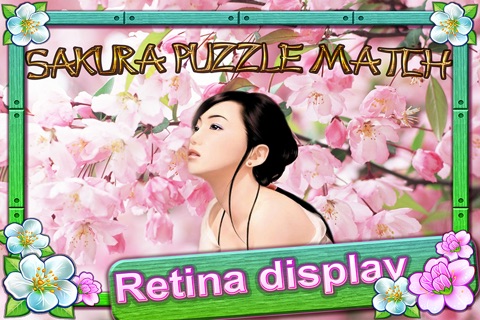 Sakura Puzzle Match Free - the best match3  in the world screenshot 3