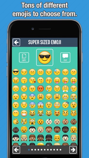 ‎Super Sized Emoji - Big Emoticon Stickers for Messaging and Texting on ...