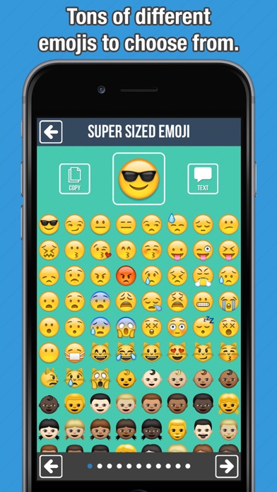 How to cancel & delete Super Sized Emoji - Big Emoticon Stickers for Messaging and Texting from iphone & ipad 3