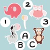 ABC&123 First Count& Spell Games:Smart Toddlers And Children Learn To Play!Free Educational Kids App