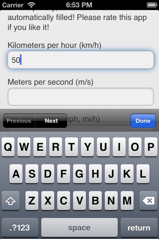 Easy Speed Converter screenshot 2