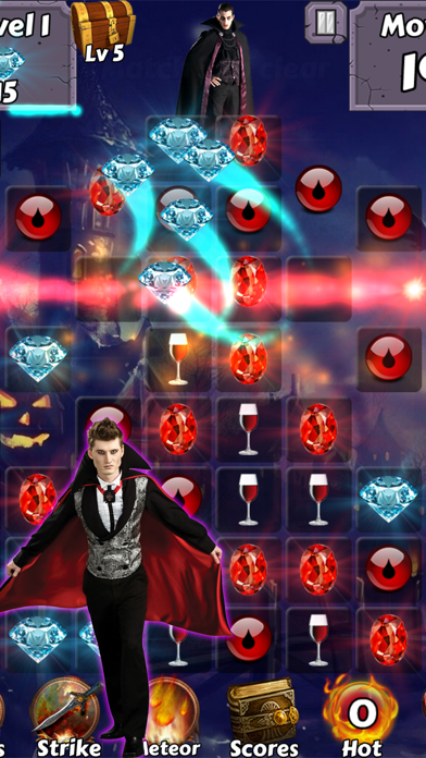 How to cancel & delete Vampires of Glory -  Halloween blood diaries of the haunted academy games from iphone & ipad 1