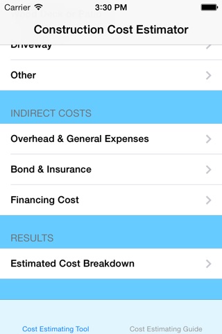 Cost Estimator's Reference Guide and Cost Estimating Tool screenshot 3