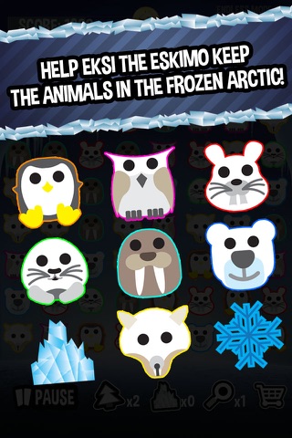 Frozen Arctic - Fun Match Three Puzzle Game screenshot 2