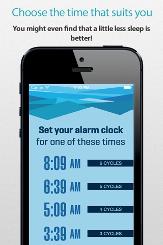Sleep Cycle Alarm Calculator - FRESH screenshot 4