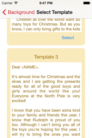 Make Your Own Letter from Santa For Your Friends or Children screenshot 3